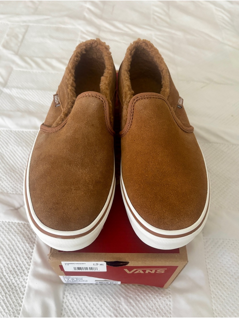 Vans👟Asher suede shoes - Picture 1 of 10